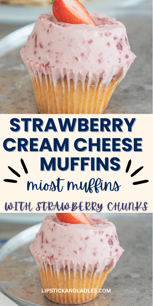 Strawberry cream cheese muffins