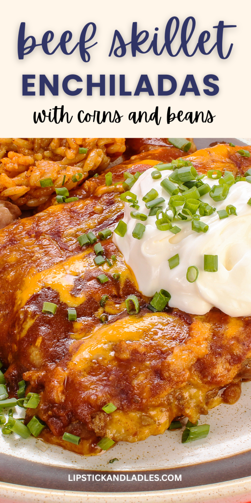 beef skillet enchiladas